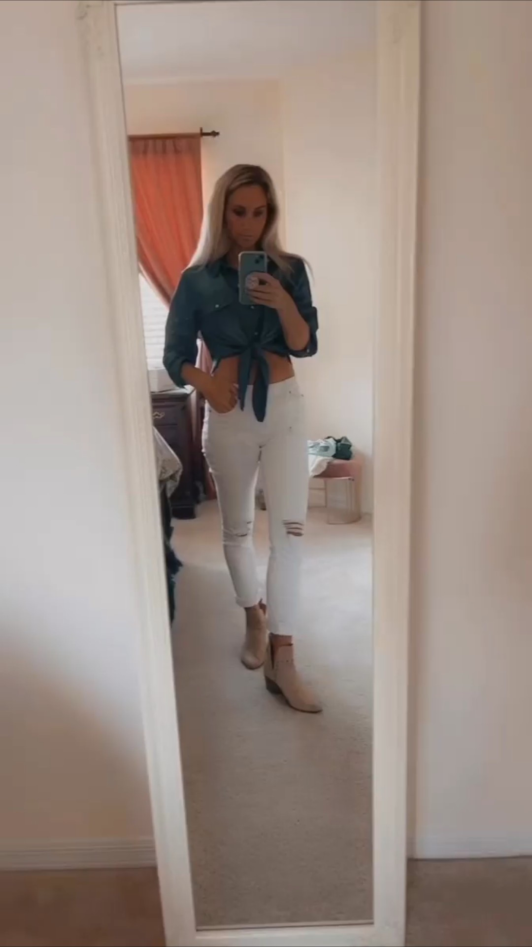 Jean Crop top -Skinny Jean 

#LTKStyleTip #LTKOver40 #LTKSeasonal