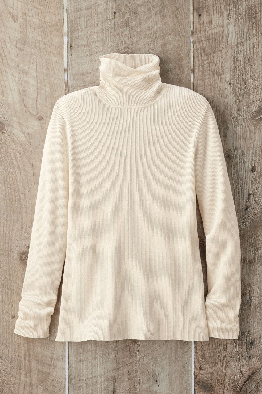 Ribbed Turtleneck Sweater | Coldwater Creek