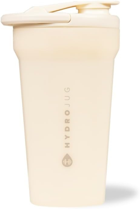 Hydrojug 20 oz Noiseless Shaker Bottle – 100% Leakproof Shaker Cup for Protein Mixes, Pre-Worko... | Amazon (US)