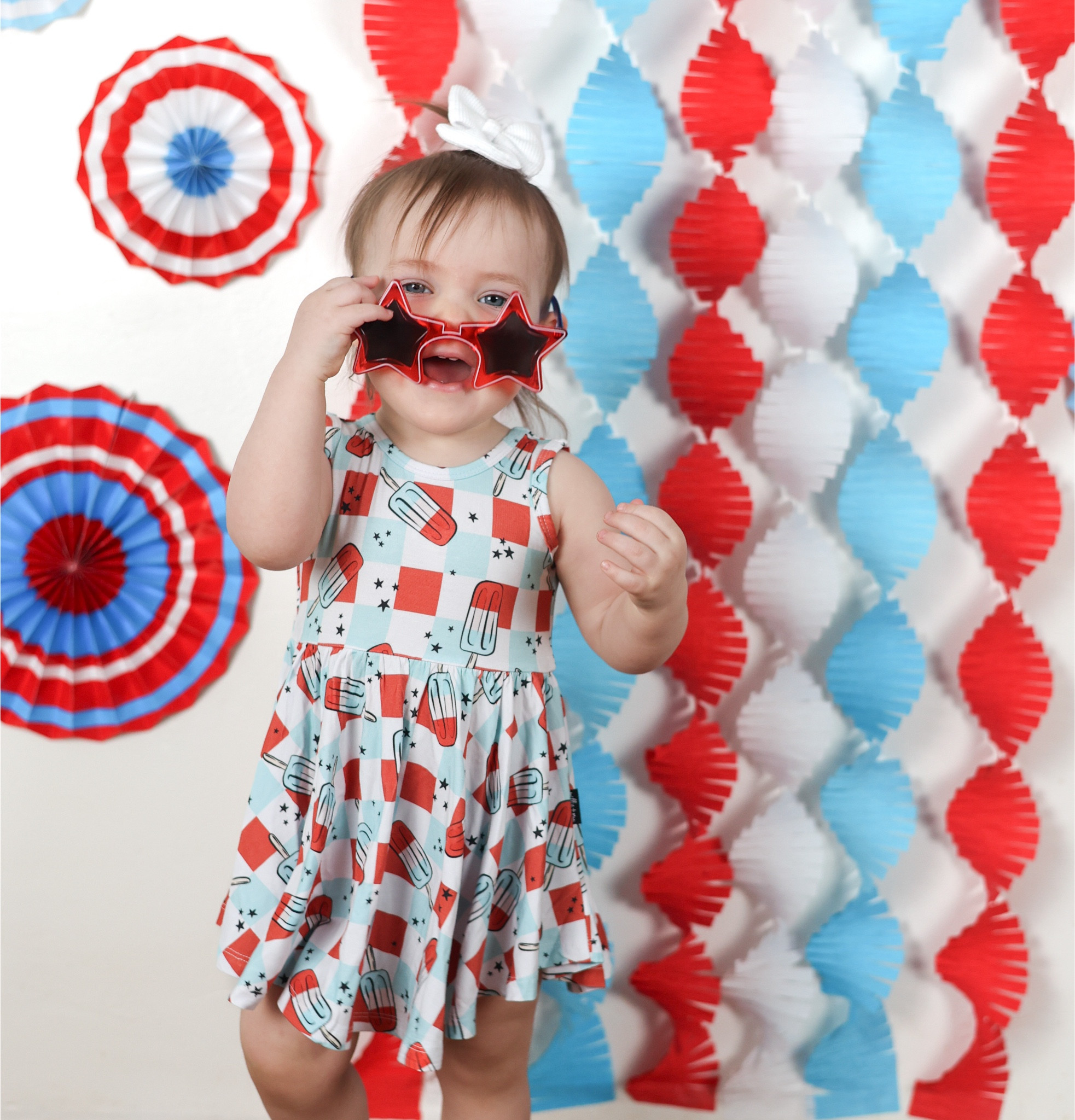The RED, WHITE, + ROO collection is live now at @millieandroo! Whether you’re shopping for Memorial Day weekend or the 4th of July, this patriotic collection is perfect for both mama + minis.

The bomb pop print (pictured here) is available in bamboo zip rompers, two-piece sets, twirl dresses, shortie sets, oversized blankets, and shortie zip rompers — as well as organic cotton + spandex biker sets and matching mama biker sets! 

Shop yours now 🇺🇸 Code MADDIE saves on every order! 

#LTKFamily #LTKSeasonal #LTKKids