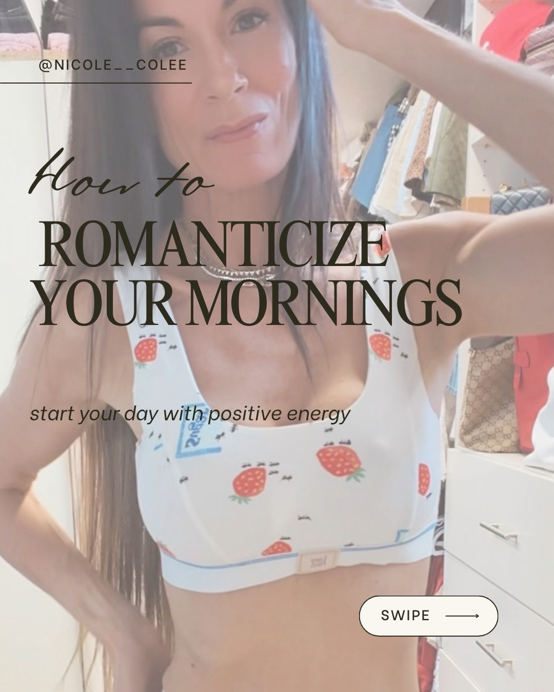 Romanticizing your mornings is a game changer ✨

It’s not about waking up earlier or doing more… it’s about slowing down, being intentional, and creating a routine that actually feels good.

The way you start your day sets the tone for everything that follows—so why not make it feel a little more elevated, a little more peaceful, and a lot more you 🤍


#HowToSeries #MorningRoutine #RomanticizeYourLife #ThatGirlRoutine #NicoleColeeStyle

#LTKootd #LTKdayinmylife #LTKgrwm