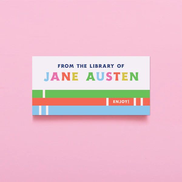 Book Lovers From the Library of Sticker | Joy Creative Shop