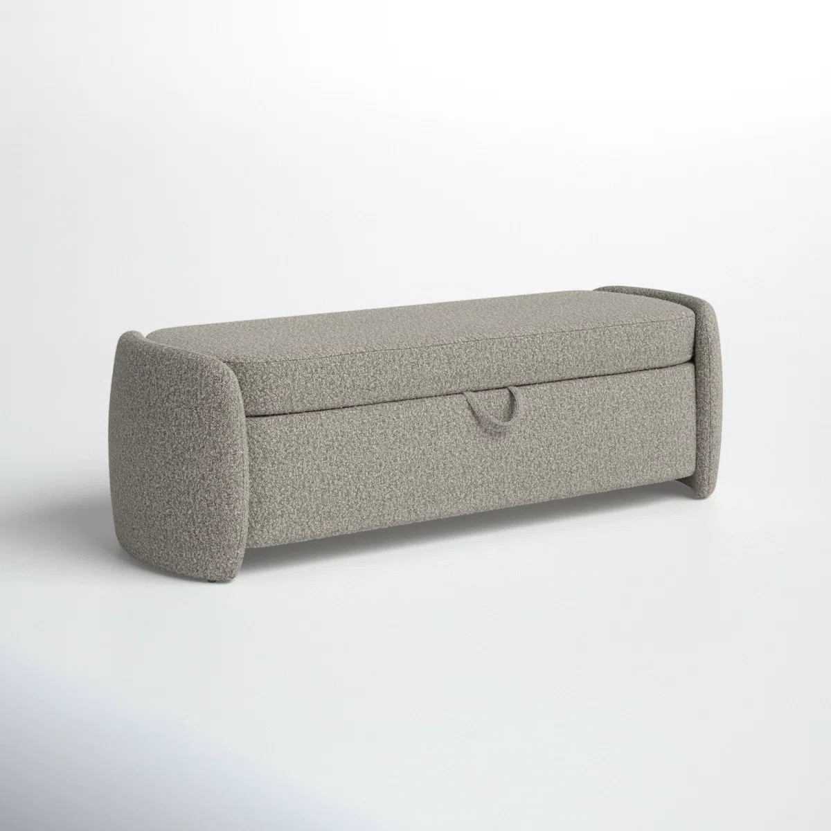 Kalevi 60" Boucle Storage Bench | Wayfair North America