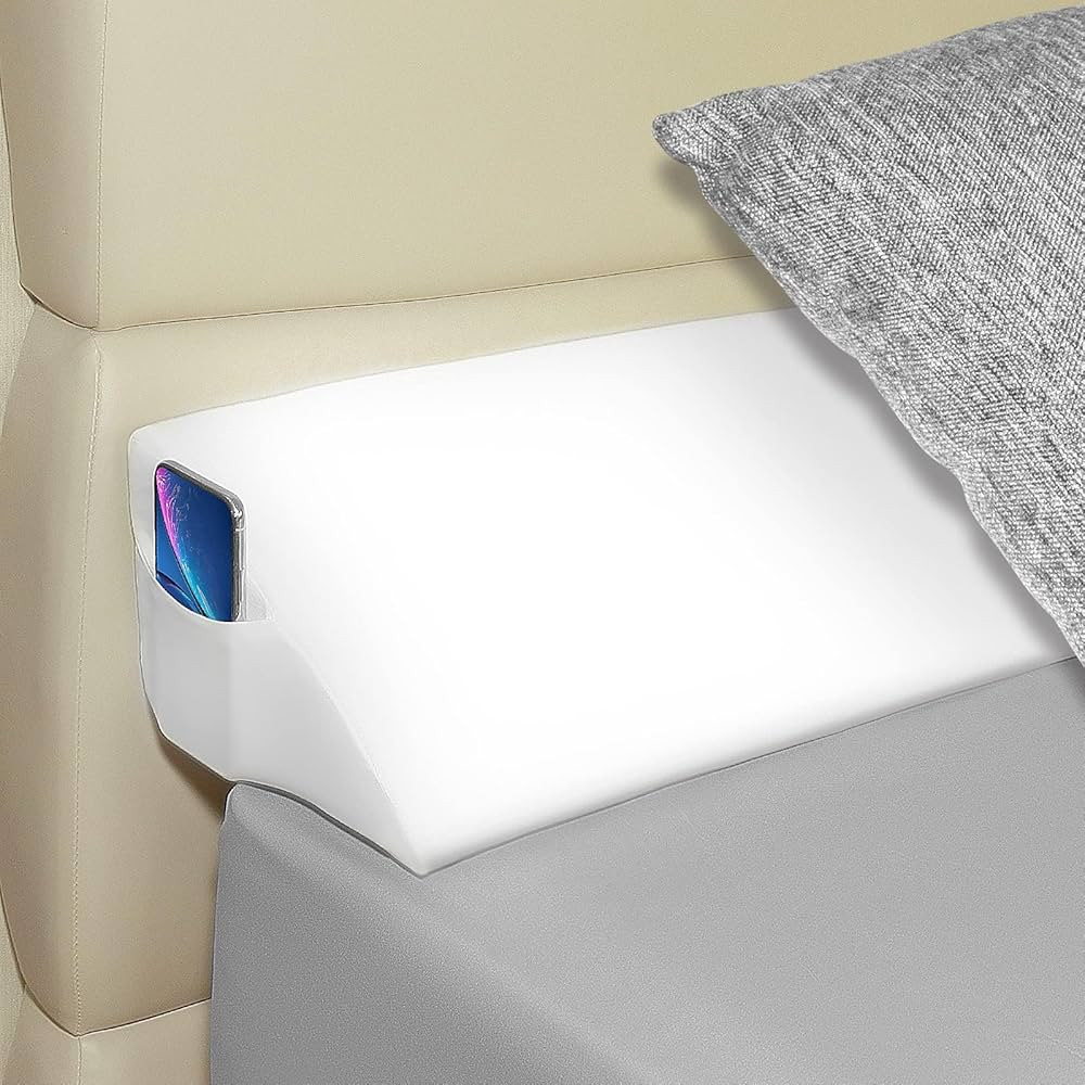 King Size(76"x10"x6") Bed Wedge Pillow Plus/Bed Gap Filler for Headboard/Triangle Bolster Pillow/... | Amazon (US)