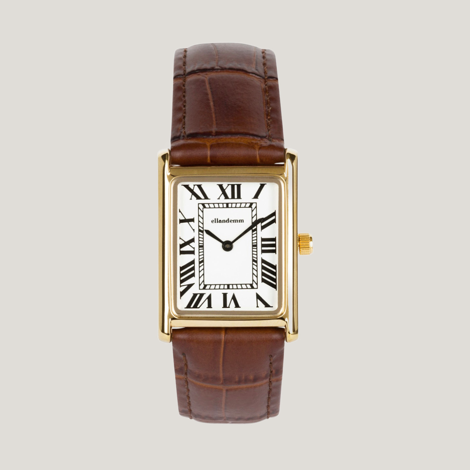 Vintage Club Watch - Cognac | EllandEmm