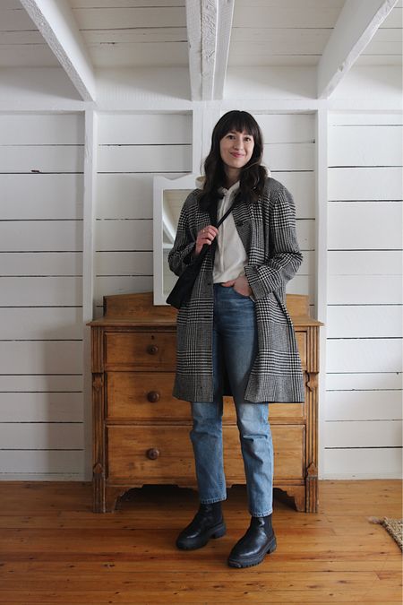 Easy transitional look for chilly spring days.

Hoodie fits tts - I’m wearing a M - STYLEBEE20 for 20% off (direct link on the blog)
Jeans fit tts - if between size down - I wear a 26 and the 27.5 in inseam. 
Boots are tts - I wear a US 7/7.5 and have the 38

#LTKSeasonal