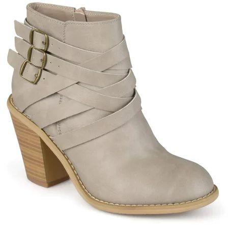 Women's Ankle Wide Width Multi Strap Boots | Walmart (US)