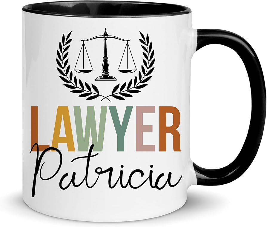 Personalized Lawyer Mug, Customized Lawyer Birthday Gift, Law School Graduation Gift, Future Lawy... | Amazon (US)