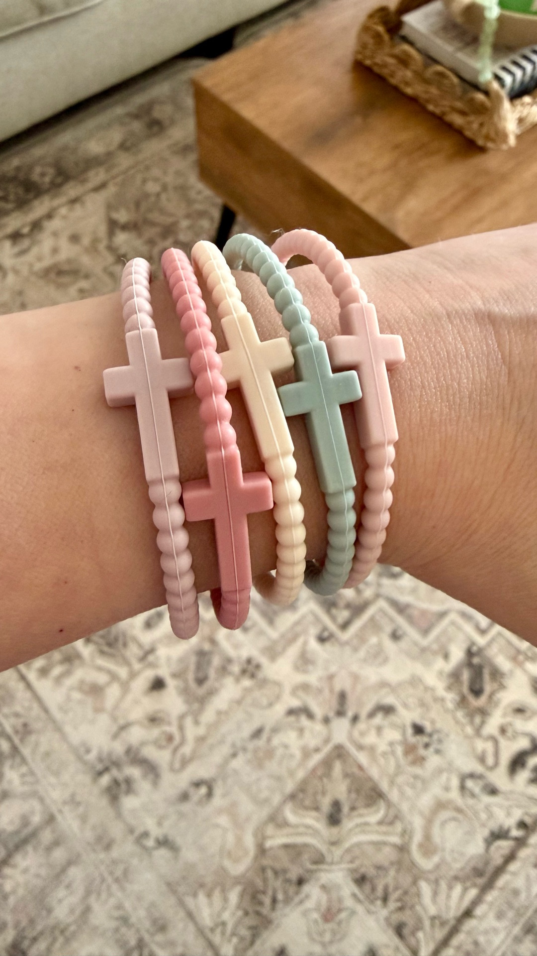 I just love these Jesus bracelets. They are stackable, shareable and full of purpose. The colors are so cute for spring. Perfect Easter basket stuffers. 

#LTKKids #LTKSeasonal #LTKBeauty

#LTKSpringSale

#LTKmomlife #LTKHome