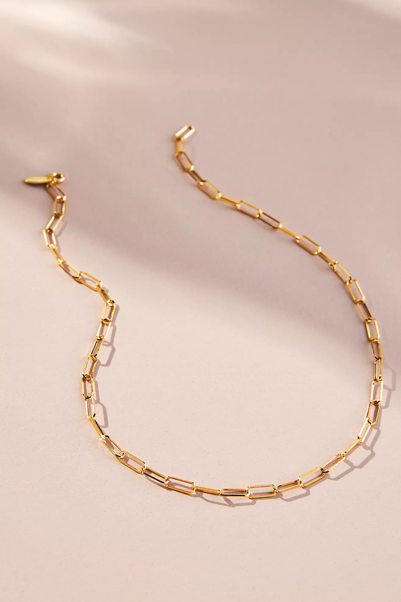 Delicate Paperclip Necklace | Anthropologie (US)