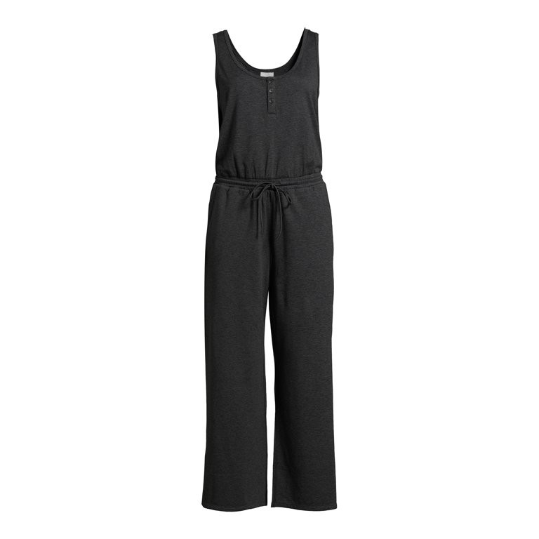 Athletic Works Women's BUTTERCORE Sleeveless Jumpsuit, Sizes XS-XXXL | Walmart (US)