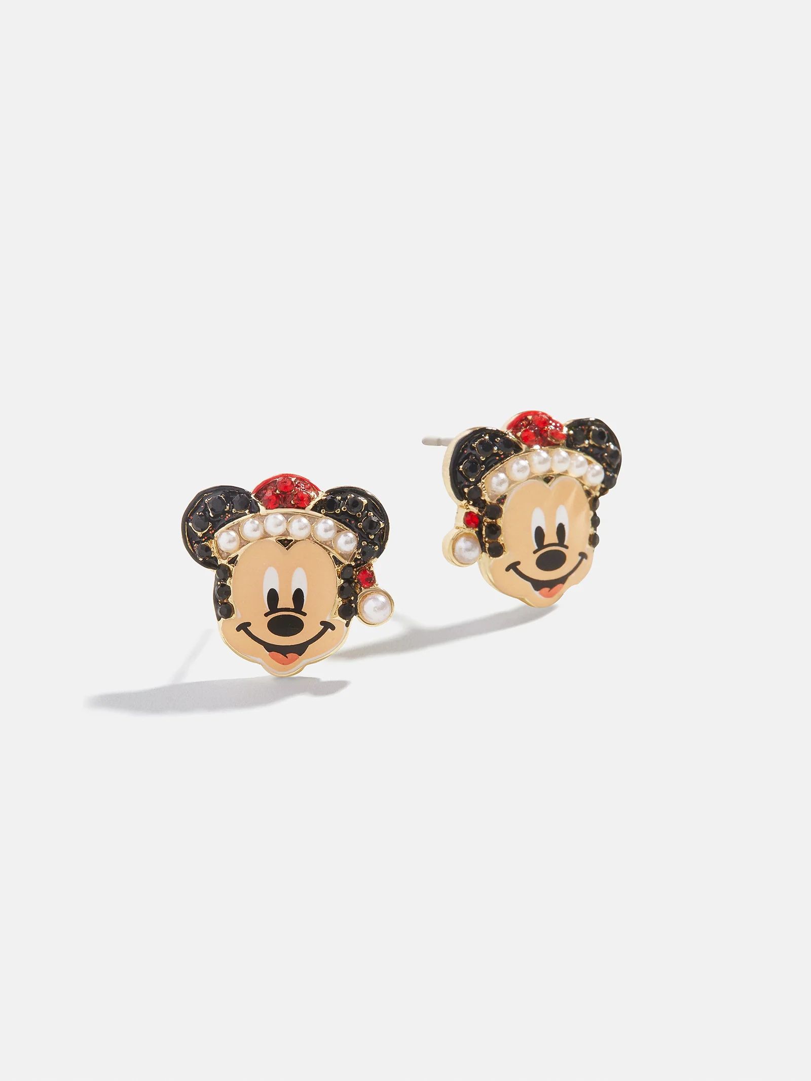 Mickey Mouse Disney Santa Earrings - Small | BaubleBar (US)