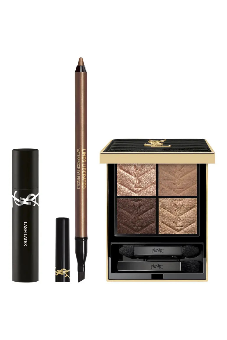 Brown Look 3-Piece Eye Set Eyeshadow, Eyeliner & Mascara Makeup Gift Set $122 Value (Women) | Nor... | Nordstrom