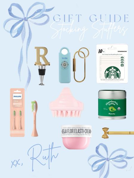 Stocking Stuffers for Her 

Stocking stuffers | gift ideas | gift guides | gifts | gifts for her | gift for girlfriend | gifts for mom | gifts for sister | 

#LTKHoliday #LTKGiftGuide #LTKSeasonal