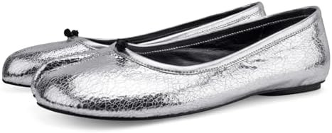 Tabi Ballet Flats Shoes for Women Rounde Toe Wide Width Split Toe Low Heel Comfortable Flats Shoe... | Amazon (US)