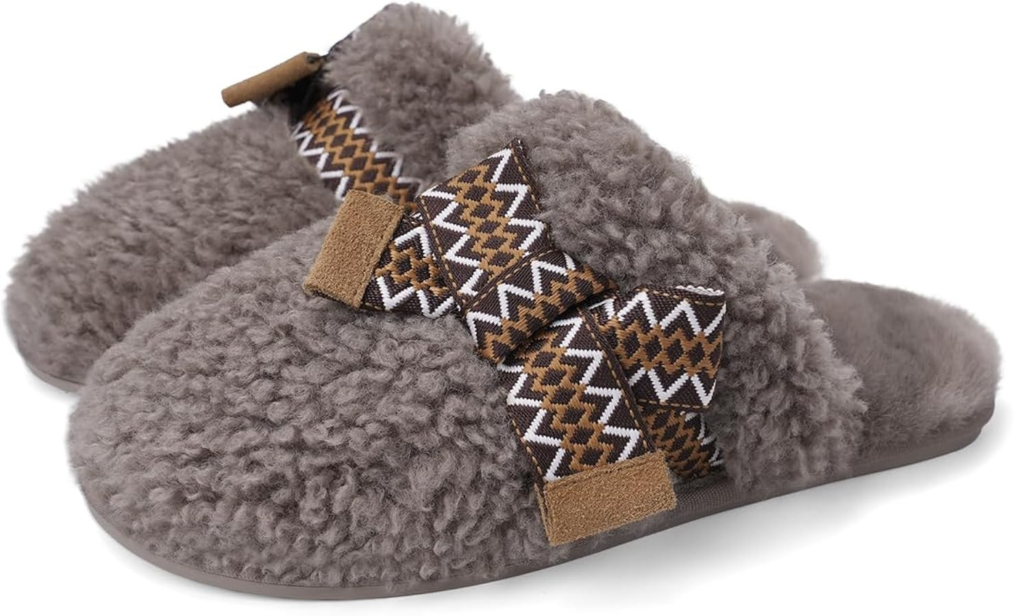 IPSAE House Slippers for Woman Maxi Curly Sister Slide Slippers with Memory Foam Comfy Indoor Out... | Amazon (US)