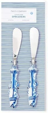 Two's Company Fish Handle Spreaders on Gift Card, 7-Inch, Set of 2 | Amazon (US)