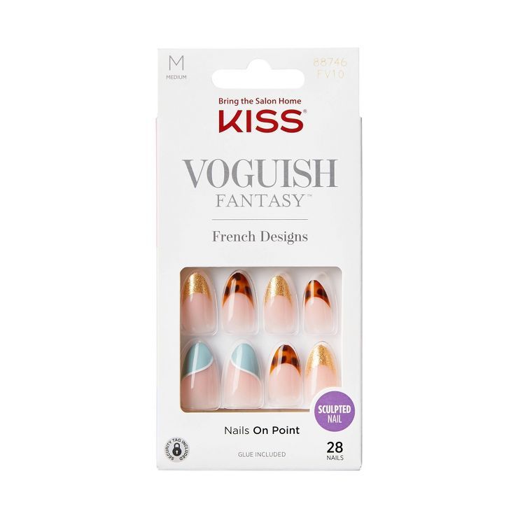 KISS Products Fantasy French Fake Nails - Charmante - 31ct | Target