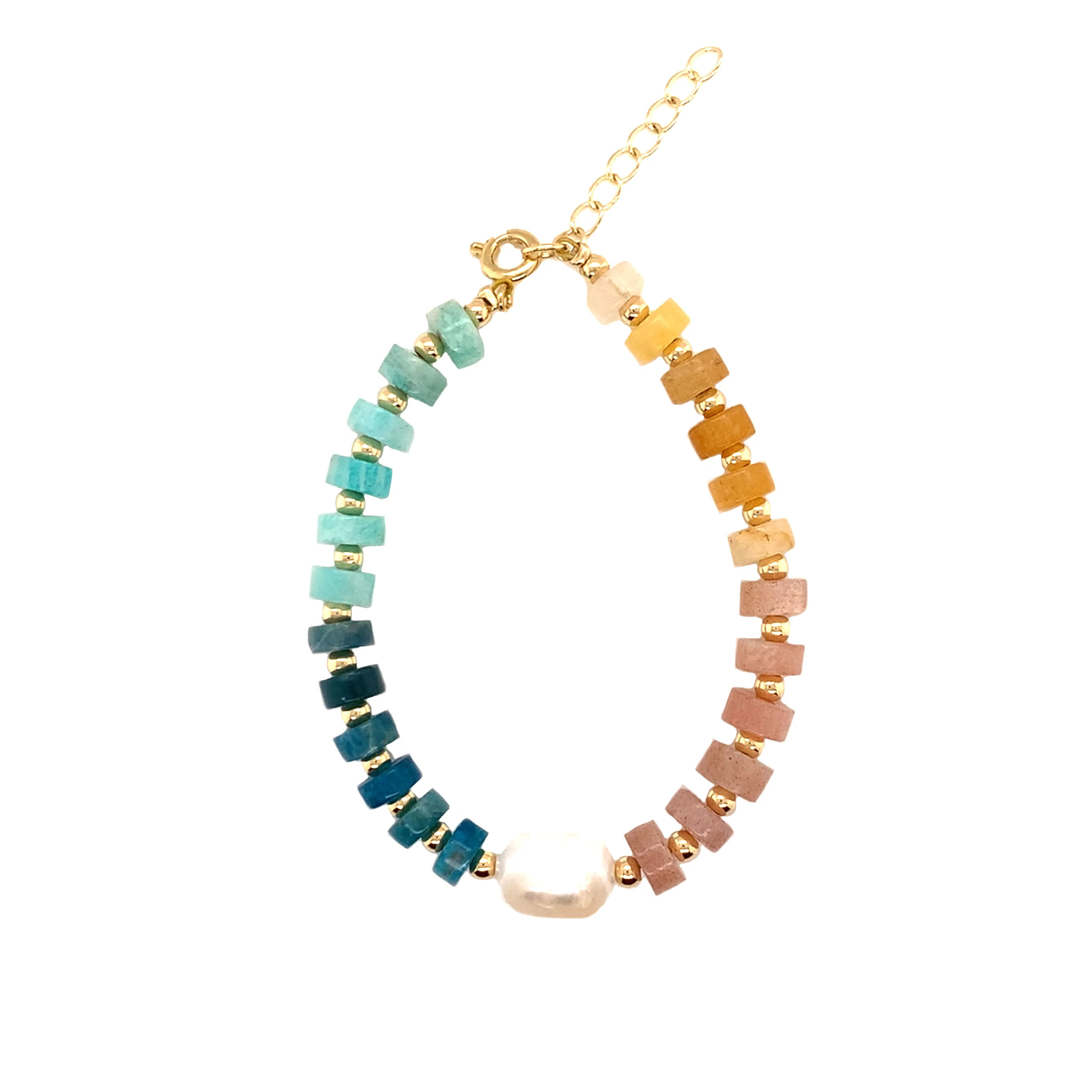 Vera Ombre Natural Gemstone Bracelet | MaLi Beads