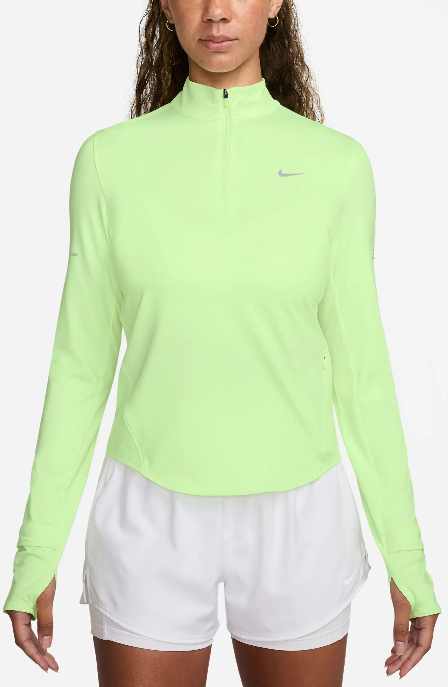 Swift Dri-FIT UV Half Zip Running Top | Nordstrom