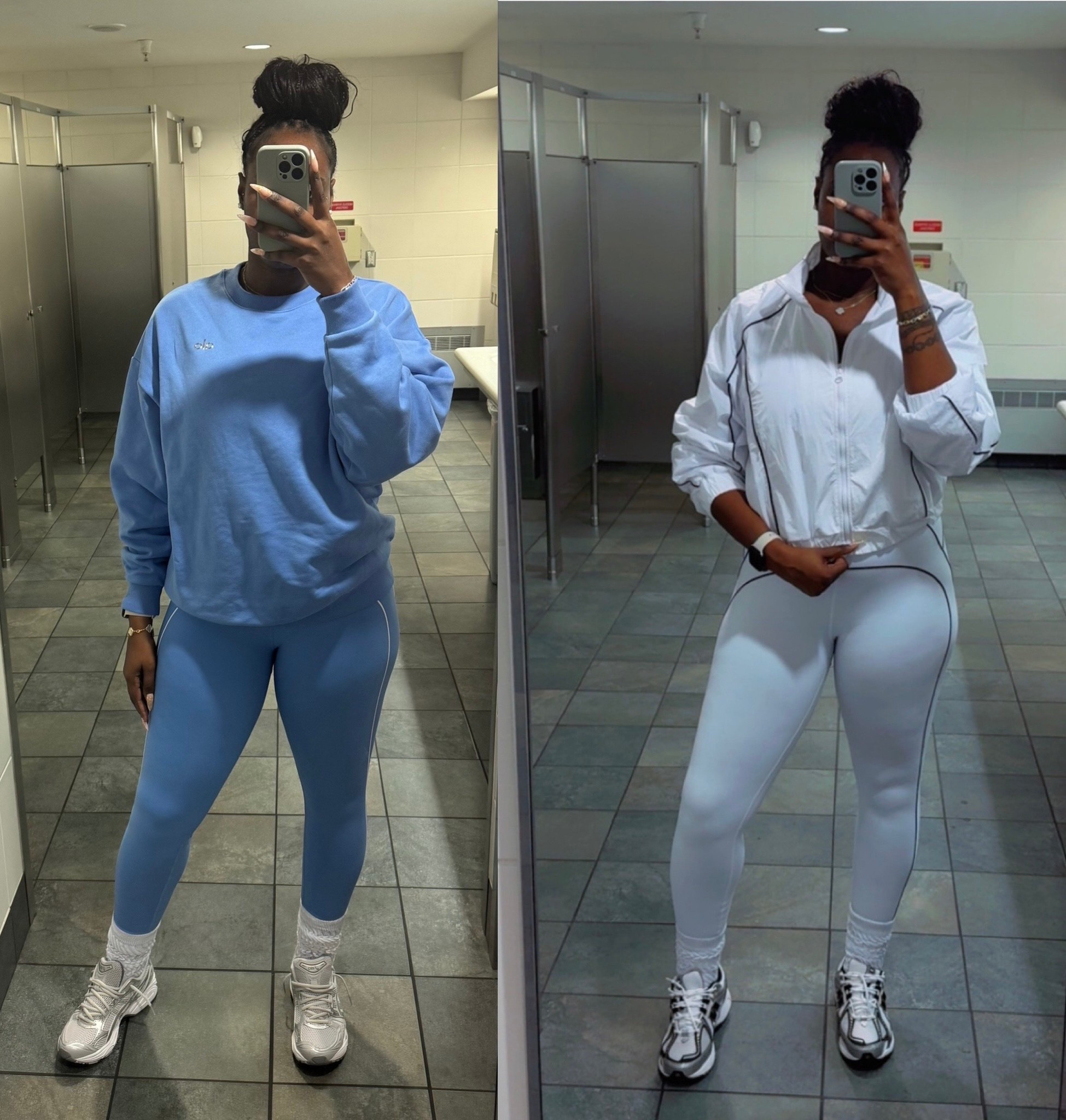 I am absolutely in love with Alo. If you’re a sets girly like myself, love to just be comfy, you need Alo. Quality material, tall girl friendly, and so many colors to choose from. I wore mine as an airport outfit in these pictures…teaaa!!!! 👌🏾💙🤍

#LTKMidsize #LTKStyleTip #LTKTravel