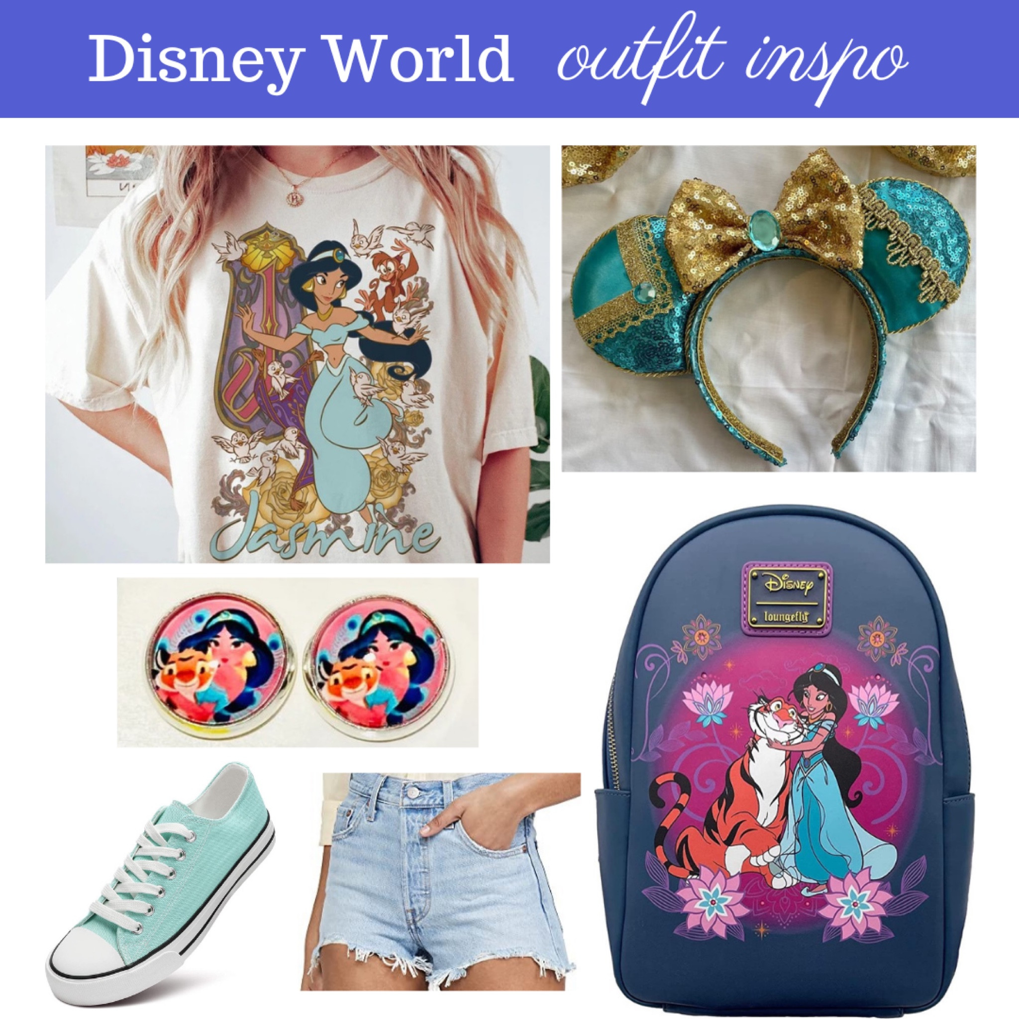 Jasmine outfit perfect for a day at the Disney Parks

#disneyworld #disneyworldoutfit
#disneyoutfit #aladdin #disney #jasmine

#LTKstyletip #LTKunder50 #LTKfamily