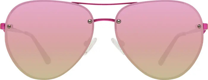 Shoreditch 60mm Rimless Aviator Sunglasses | Nordstrom