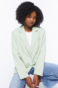 Peak Lapel Single-Breasted Blazer | Forever 21 (US)