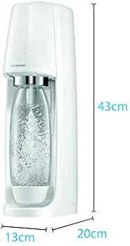 SodaStream Spirit Sparkling Water Maker Machine with 1 Litre Reusable BPA Free Water Bottle for C... | Amazon (UK)