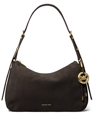 Michael Kors Nolita Medium Nubuck Convertible Shoulder Bag | Macy's
