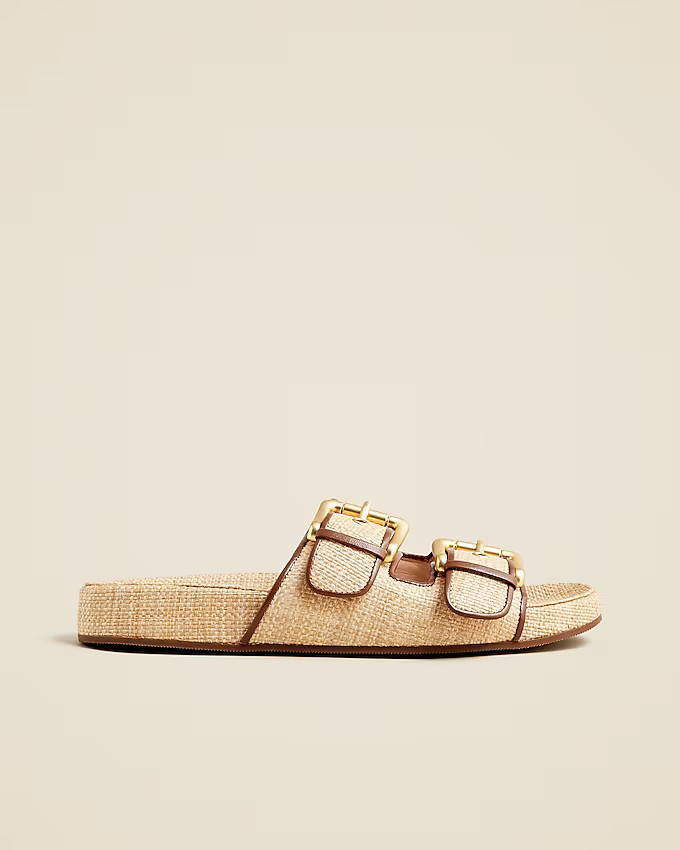 Marlow sandals in raffia | J. Crew US