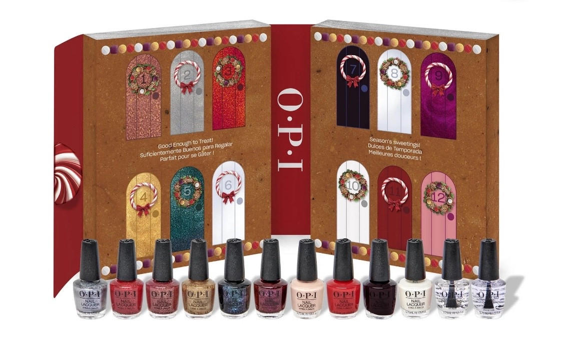 This O•P•I 12 piece Advent calendar will be a great gift! 🎁 It’s priced under $20, so grab it now! 💅

#LTKBeauty #LTKHoliday #LTKGiftGuide