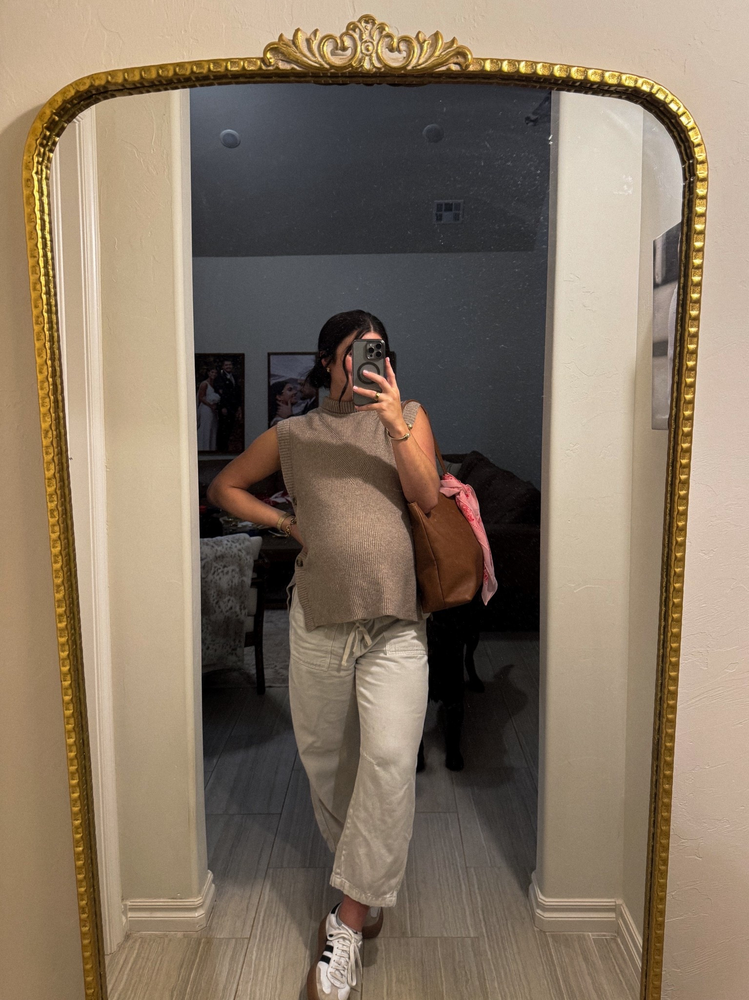 Everyday Bump Fit - Gap Pants + Loft Top! (Linked similar Amazon top) 

#LTKFindsUnder50 #LTKSaleAlert #LTKBump