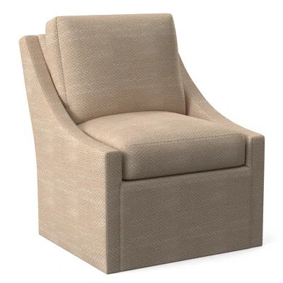 Century Studio Essentials Dean 28.5" Wide Swivel Side Chair | Perigold