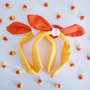 1 Candy Corn Headband / Lightweight Bow / Knotty Bow / knotted bow One size fits most / Halloween... | Etsy (Global)