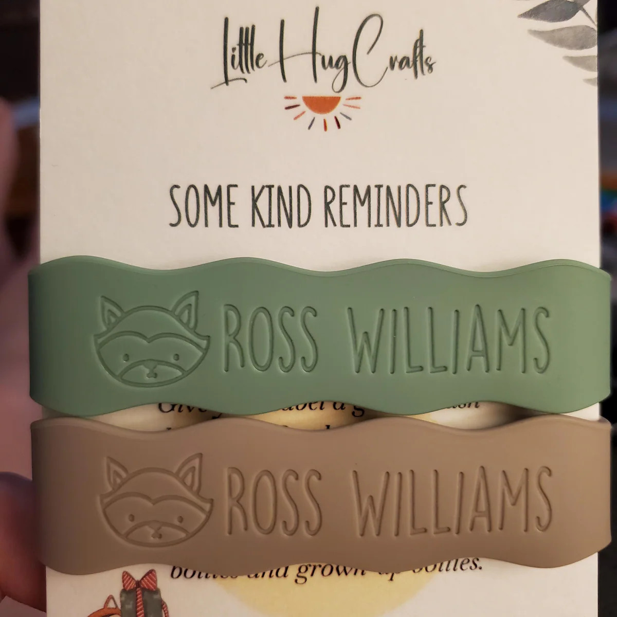 Personalized Engraved Bottle Bands, Anti-Slip Sippy Cup Labels, Ideal Gift for Kids & Families, S... | Etsy (Global)