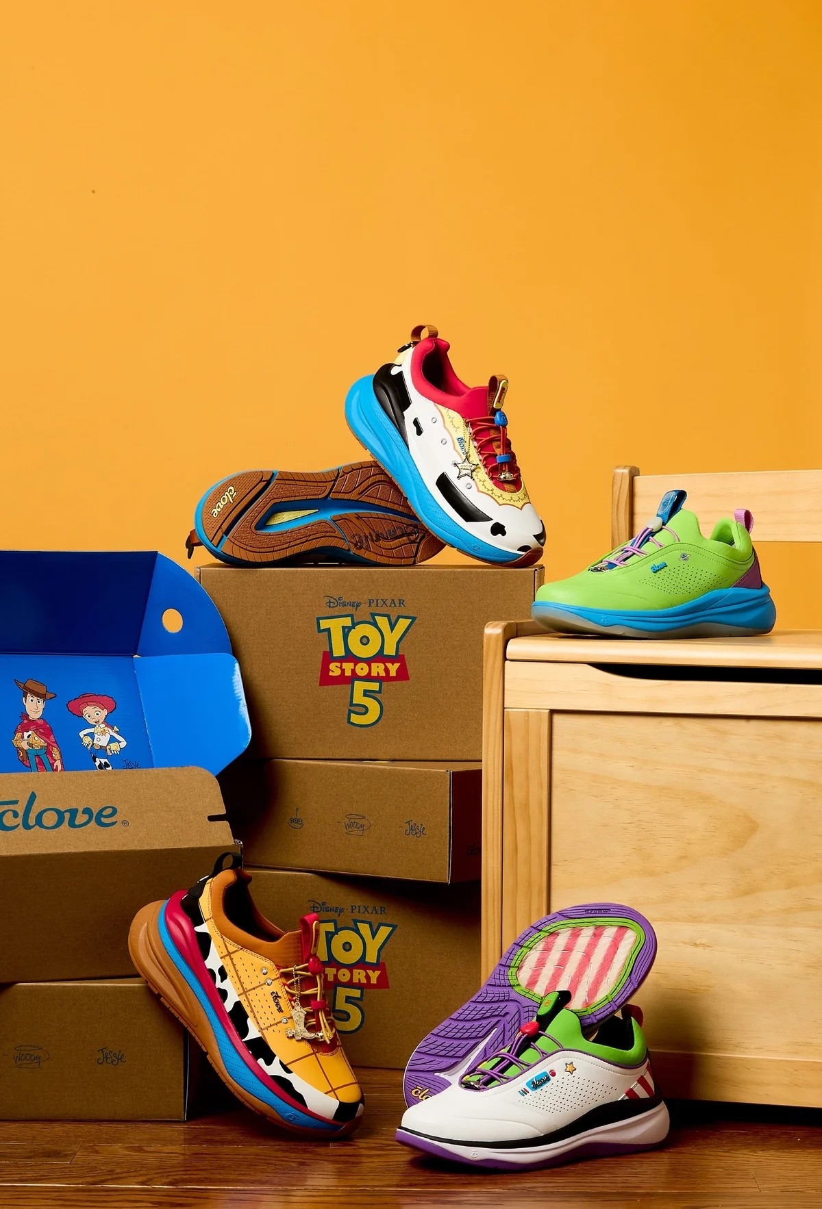 Disney x Clove Toy Story 5 Shoes