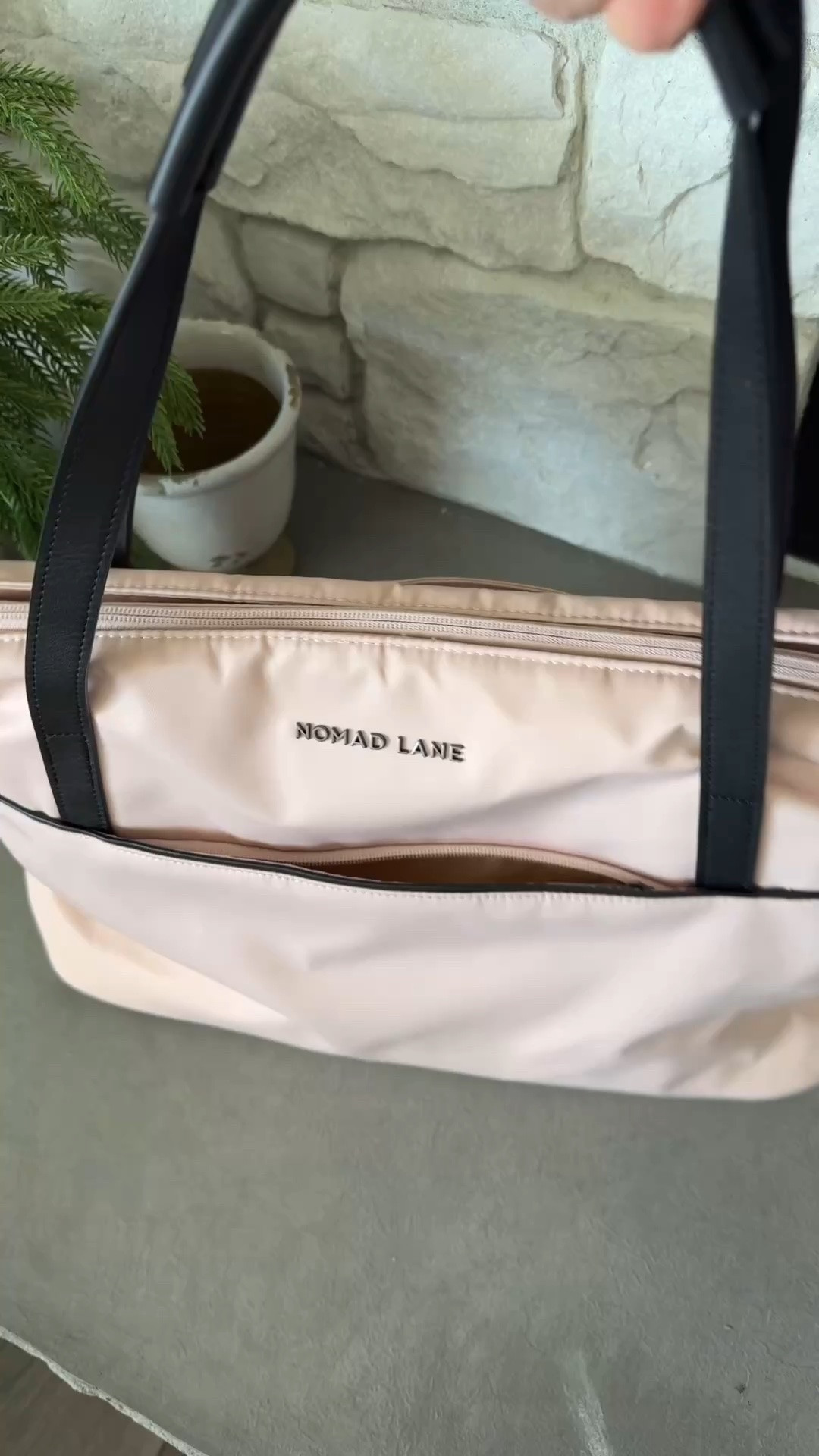 Organized travel + work tote