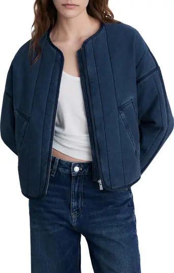 Quilted Indigo Cotton Jacket | Nordstrom