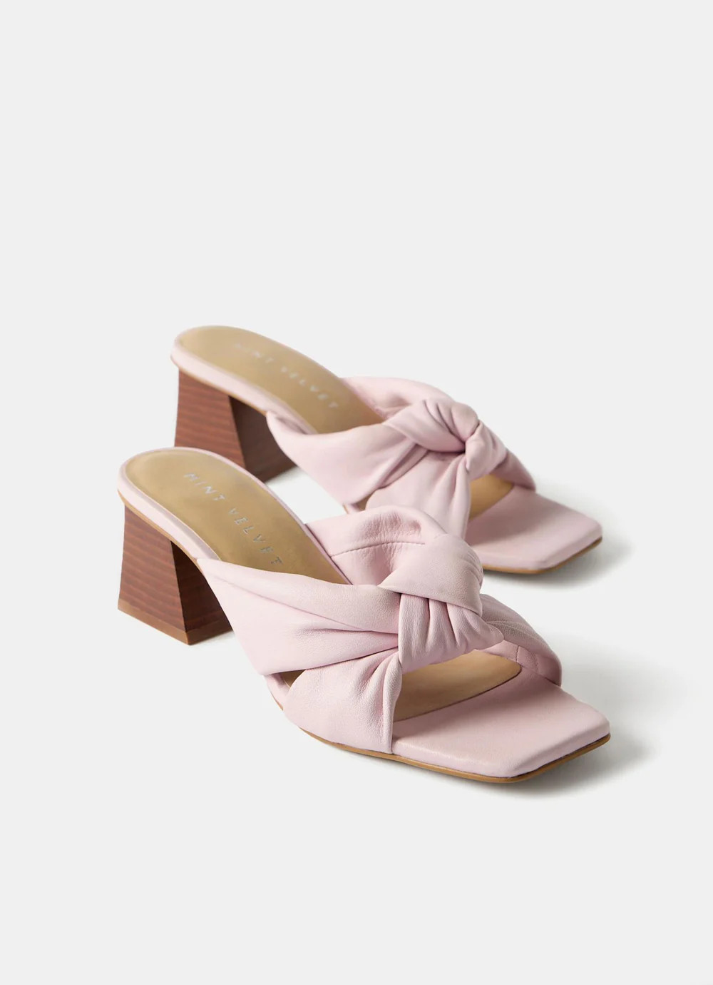 Jen Pink Leather Knot Mules£120.00Colour: PinkSize Guide
  
Choose your sizeChoose your sizeADDP... | Mint Velvet