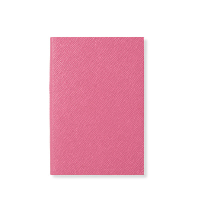 Chelsea Notebook in Panama in peony | Smythson | Smythson