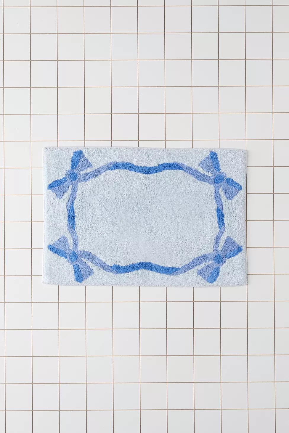 Lacey Bows Bath Mat | Urban Outfitters (US and RoW)