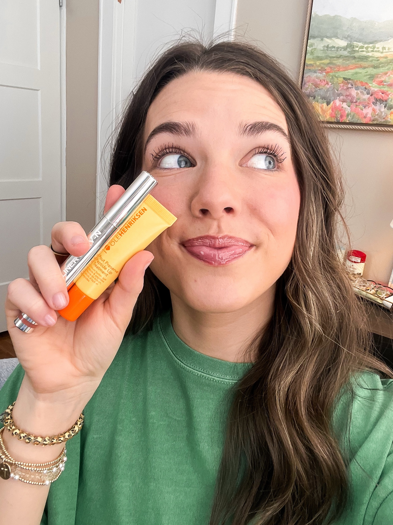 I’ve been loving the combo of this lip liner stain, paired with the Rhode Toasted Teddy Pocket Blush DUPE from Ulta, topped with my all-time favorite lip treatment!!!

#LTKBeauty