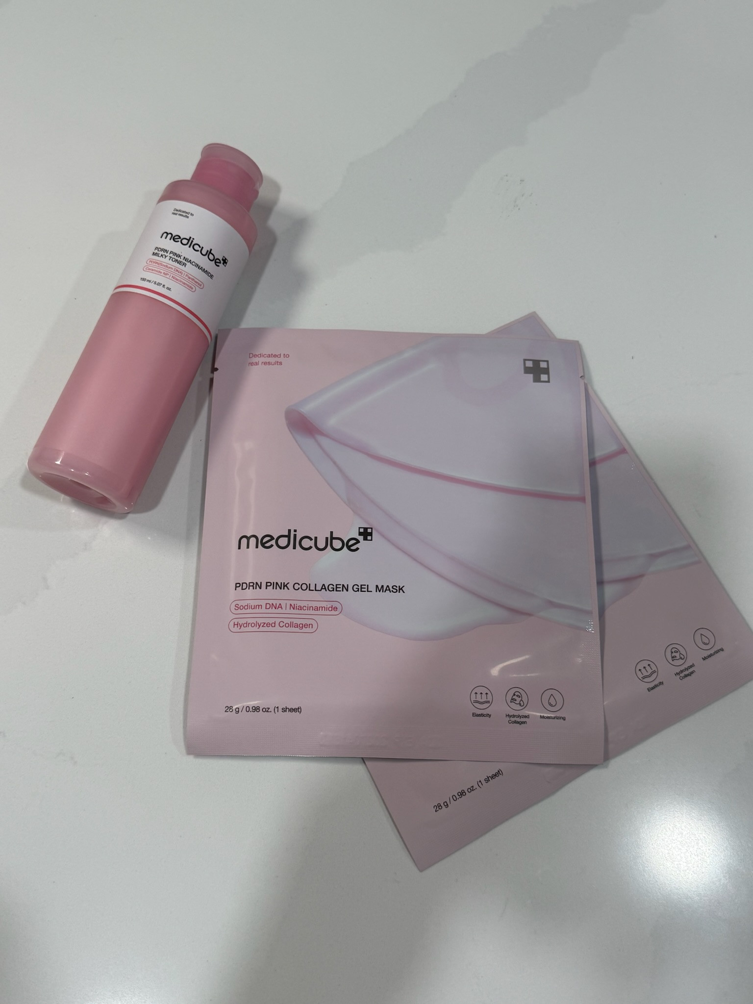 medicube PDRN pink milky toner + facemasks

<<<< this combo for glowing skin
 

 #LTKGiftGuide #LTKHoliday #LTKdayinmylife