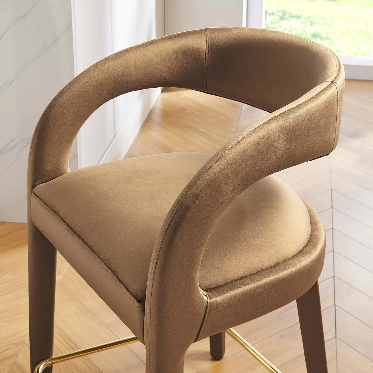 Modway Pinnacle Upholstered Stool (Set of 2) | Wayfair North America