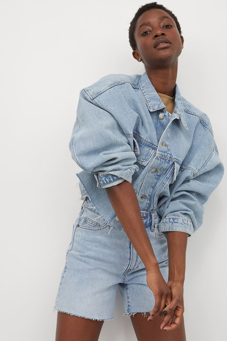 Denim Shorts High Waist | H&M (US + CA)