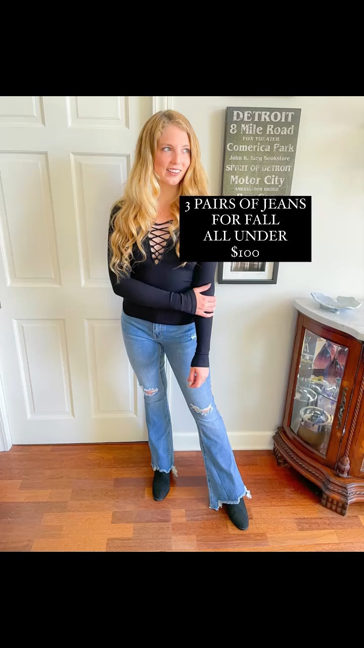 Bell jeans are the style for FALL this year! I am all set for fall fashion with these jeans from @luvamia_amazon. 

You can get all three pairs of jeans for under $100! They are very comfortable and stretchy! 

#LTKcurves #LTKfit #LTKSeasonal