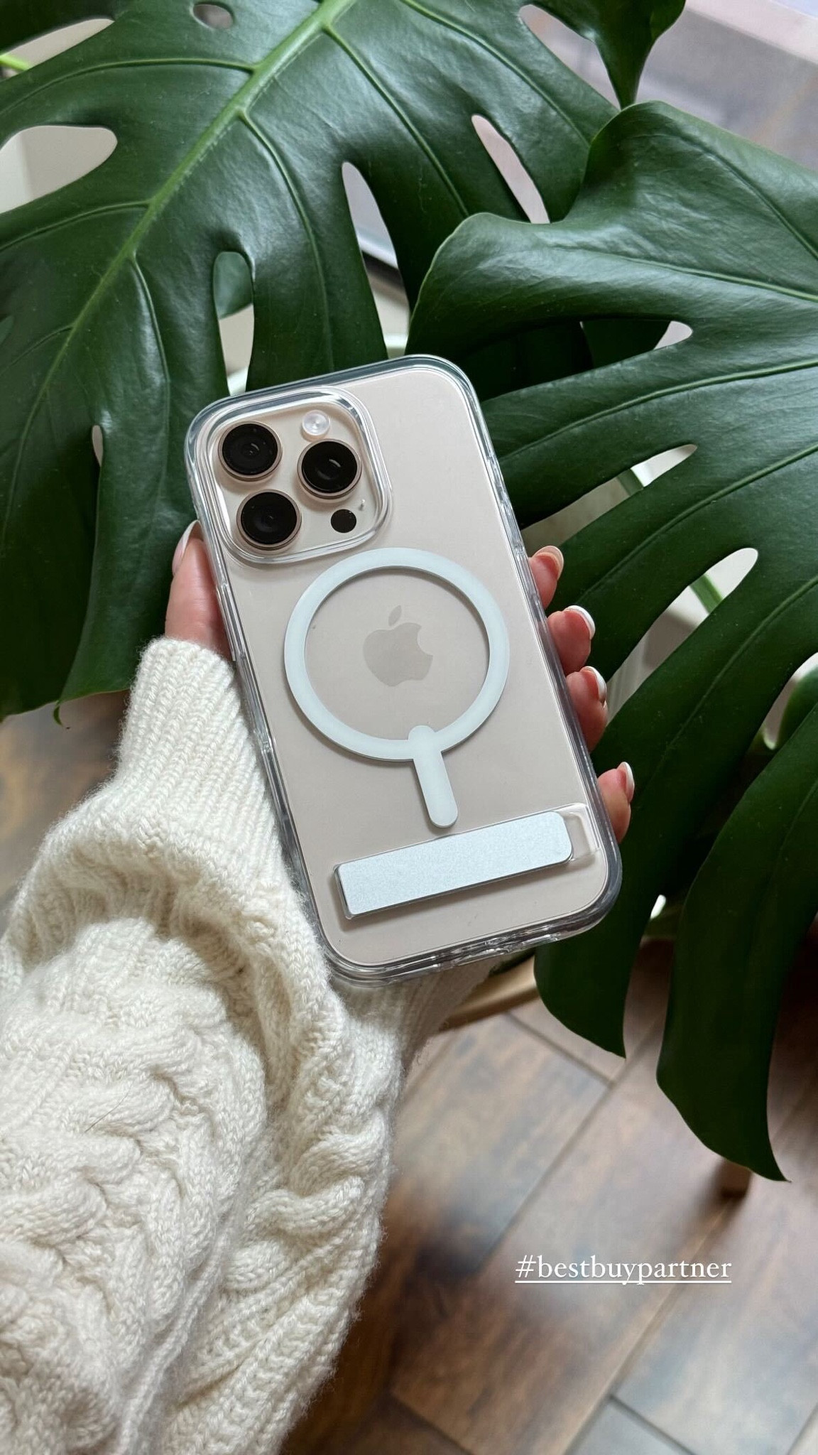 using the ZAGG Crystal Palace Snap Kickstand from @bestbuy on my new iphone 16 pro 💙 ☁️ Save 25% on 2 or more ZAGG accessories for iPhone 16® models (12/9-2/1/-25) #techlover #bestbuy #zagg #iphone #bestbuypartner
