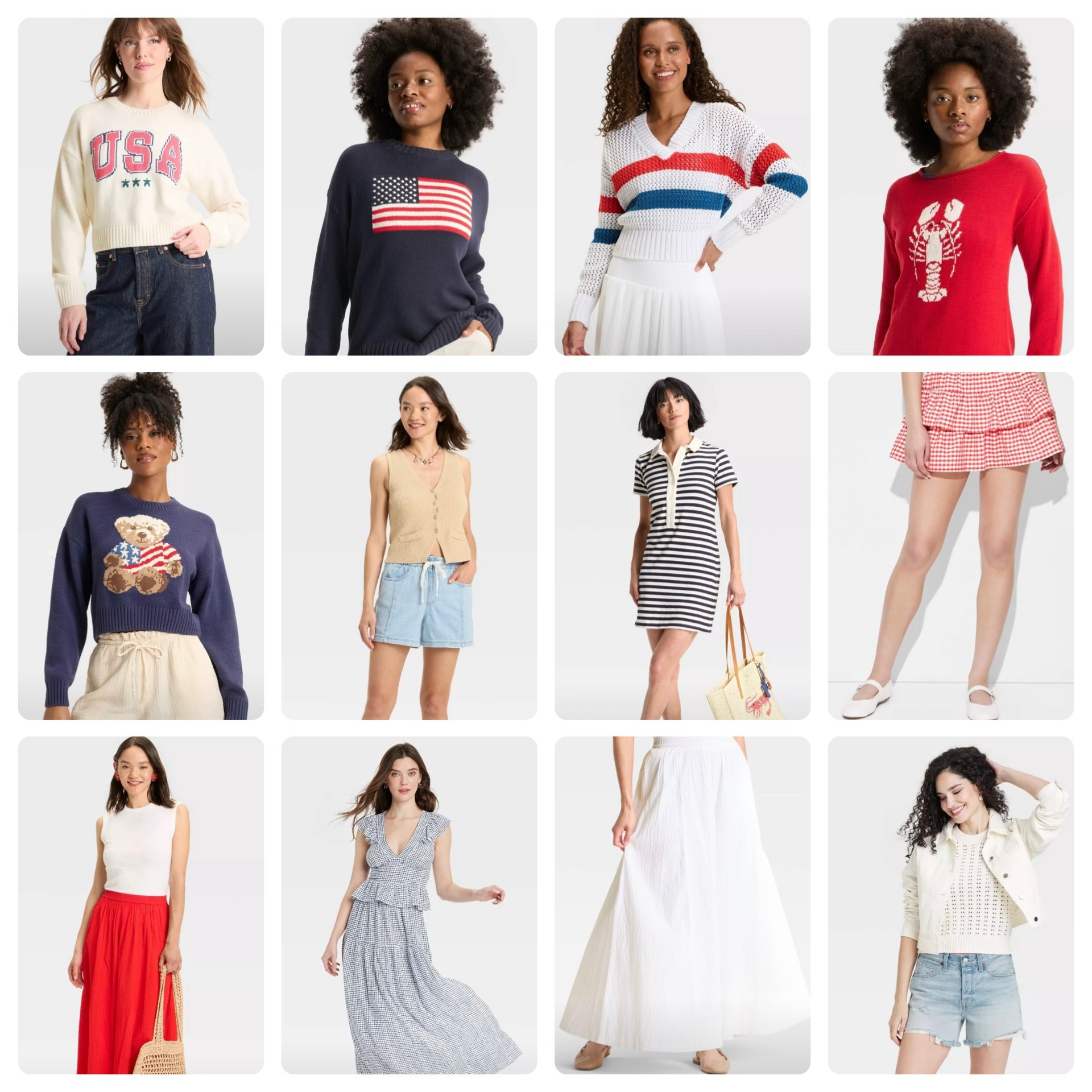 Celebrating the USA with these great mix and match pieces on sale for 40% off! Sale ends this weekend so don’t wait!!







#memorialdaysales
#memorialdayweekend
#whattowearmemorialday
#redwhiteandblue
#holidayweekend
#fourthofjulyoutfitideas
#redwhiteandblueoutfits
#targetstyle
@targetstyle 
@target 
#over40andfabulous 
#over40influencer


#LTKSaleAlert #LTKSummerEdit #LTKSeasonal
