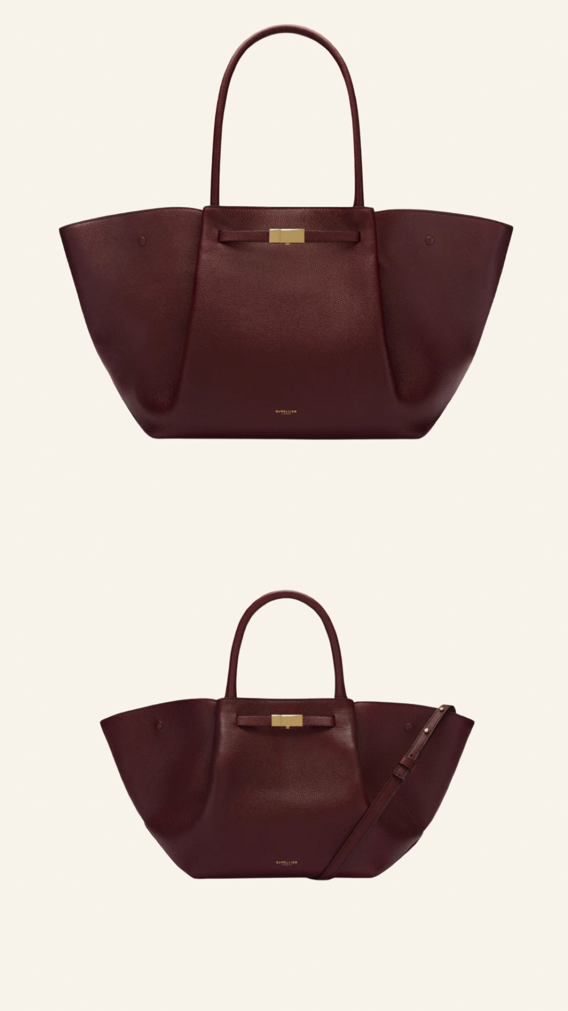Burgundy Small Grain, Elegant Accessories, Timeless Style, DeMellier

#LTKstyletip #LTKuk #LTKwinter